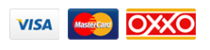 Procesamos tu pedido de flores con pagos en oxxo o con PayPal, Visa o Mastercard